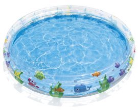 Chomik - Otroški napihljiv bazen Bestway® Deep Dive, 183 x 33 cm (3 obroči) - BES51005