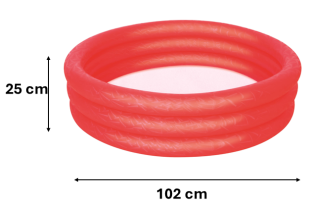 Chomik - Otroški vrtni bazenček Play 102x25 cm - BES51024