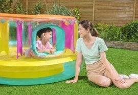 Chomik - Napihljiv trampolin za otroke - BES52262