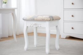 Taburet vintage - bel - PHO8447