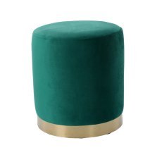 Okrogla tabure 35 x 40 cm temnozelena *3932