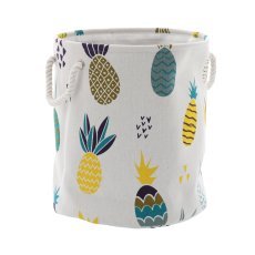Koš za perilo/igrače 40 x 45 cm okrogel ananasi velik. l *4915