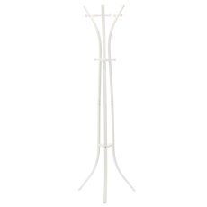 Stoječi obešalnik hemde 184 cm bel *5325