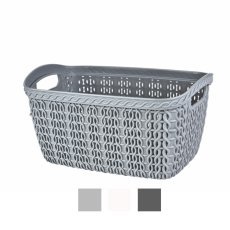 Pravokotna košara Knit 20L - HOB081062