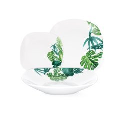 Komplet obiadowy 18 el. kvadratowy m109 *4287