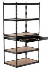 Regal 5-nivojski z predalom - GWI2127