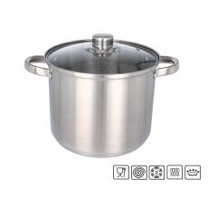 Lonec iz nerjavečega jekla stock pot 5,5l 22 cm *2452