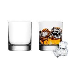 Kompl. 6 kozarcev za viski 320 ml *4592