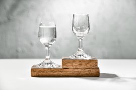 Kompl. 6 kosov kozarcev za vodko pure 35ml *8081