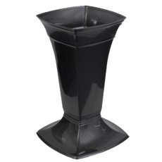 Nizka črna vaza etna 30cm*5273