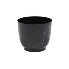Okrasni lonec Atena 140 mm – črna*41961