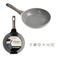 Aluminijasta ponev 22 cm 2,5 mm z marmornim premazom *7589