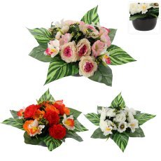 Šopek ch-20 (šir. 40 cm, viš. 30 cm) potonika mešanica barv