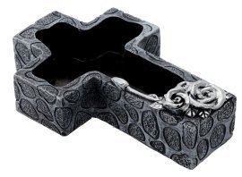 Cementni nagrobni lonec Križ - DED8943