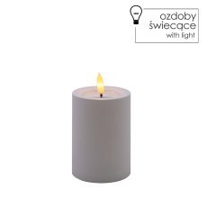 LED sveča - bela - LED9384