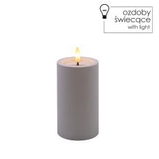 Svečka led bela 7 x 12,5 cm *9407