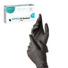 Nitrilne rokavice črne velikost m 100kos *2615*5846*3785