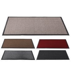 Pravokotna gumijasta + pp predpražnik 80x120 mešanica barv *7551