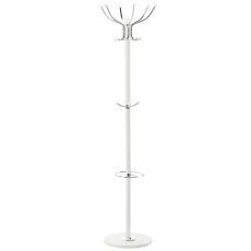 Stoječe stojalo kazer 178 cm belo *5349