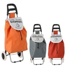 Torba na nakupovanje na kolesih 95 x 36 x 27 cm mix barv *1098
