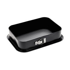 Tortni pekač 34x24cm z zaščitnim slojem non-stick črn *2286