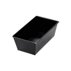 Pločevina fakturirana 20x11x7,5cm z zaščitnim slojem non-stick črna*1623