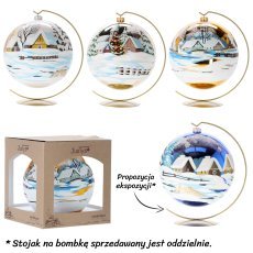 Okrasna kroglica 200 mm dekor*1351