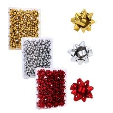 Komplet 40 kokardek za pakiranje daril 5 cm - GIF5774