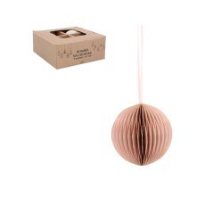 Komplet 4 okraskov iz papirja fi7 cm - AIP2037