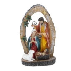 Figurka božična - sveta družina 16 x 10,5 x 26 cm *3049