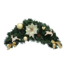 Božični viseči okras - zlati, 60 cm - ANT3940