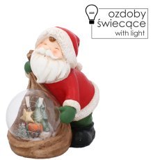 Figurka božonar. - božiček z led kroglo 32 x 21 x 34 cm pak=1 kos *5128