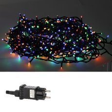 Lampki led 300l multikolor + zimny flash, dł. 3 + 15 m wewn/zewn *9553