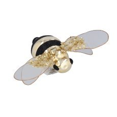 Stekleni božični okrasek - čebela 10,6 x 9 x 3,1 cm pak=6kos *1945