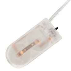 Okrasitev praznična steklena fi 12 cm led kroglica zlata z zvezdicami pak=6kos *2775