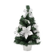 Božično drevo 50 cm srebrno *2255