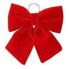 Božična pentlja rdeča 34 cm *3092