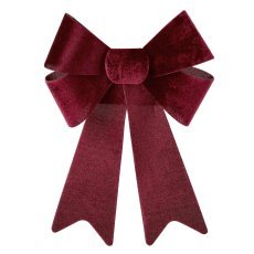 Božična pentlja bordo 23 x 38 cm *3184