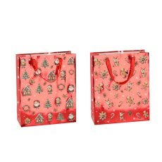 Darilna vrečka božična 