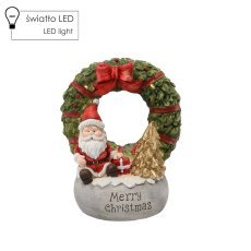 Figurka bożonar. - venec z božičkom 