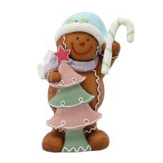 Figurka bożonar. - medenjaki možic z božičnim drevesom 29,3 x 16 x 41,5 cm *1100