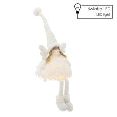 Angelček z visečimi nogami 22 x 16 x 60 cm led *1599