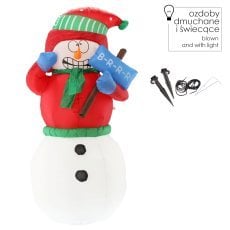 Napihnjen snežak led 180 cm *0424