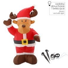 Napihljiv severni jelen led 135 cm *0462