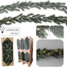 Girlanda iz bora 180 cm led mešanica vzorcev disp=21kos pal=42kos *2008