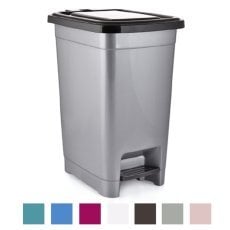 Koš za smeti slim 25l s pedalom *0963