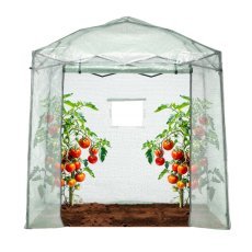 Zložljiv vrtni tunel za gojenje 2 x 1.37 x 2.34 m zelen s torbo *3958