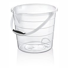 Prozorna vedra s pregrajo 15l *3088