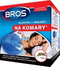 Elektrofumigator + 10 vložkov proti komarjem *1107