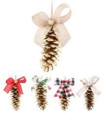 Zlati strožec z pentljo mešanih barv